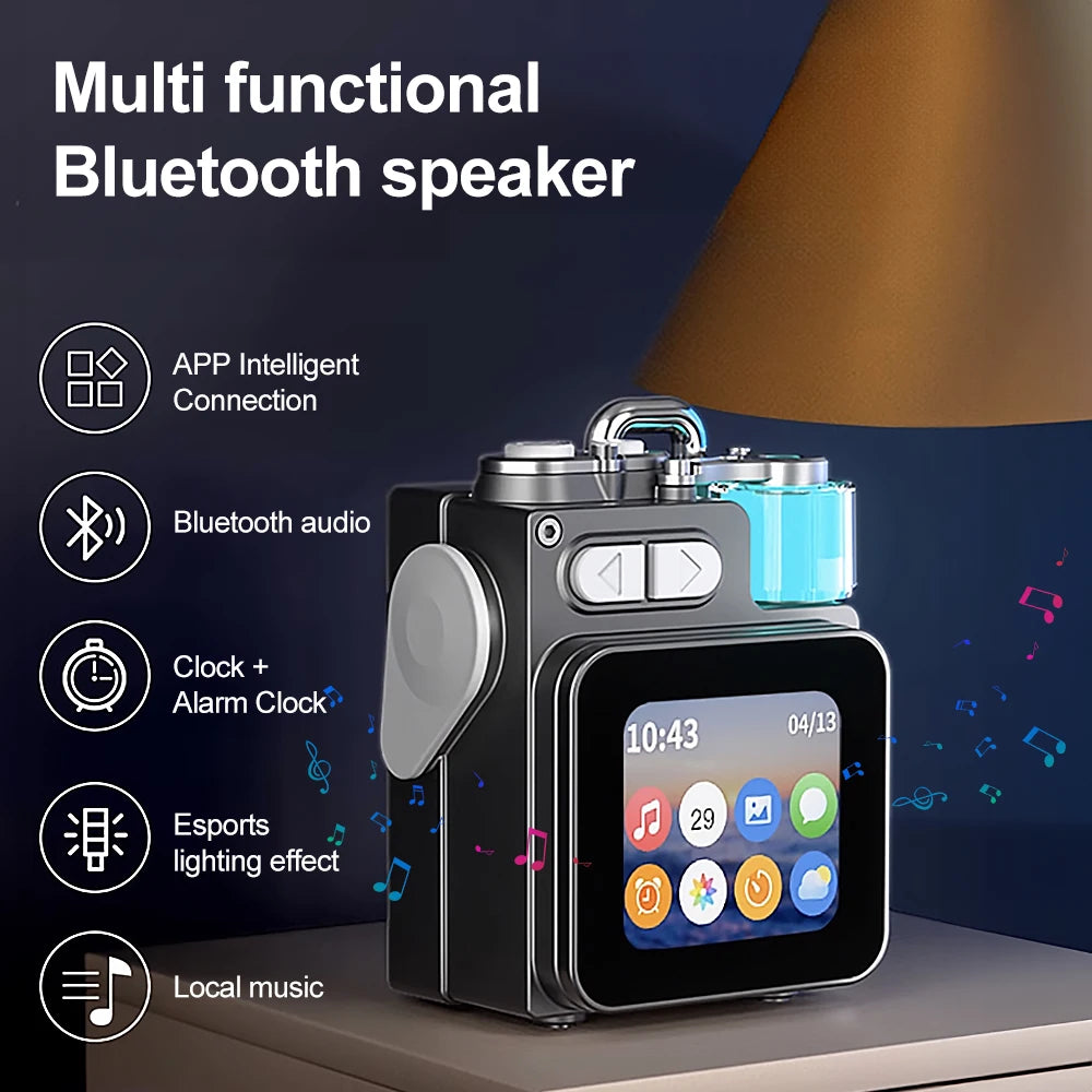 Wireless Bluetooth Speaker with LED Display