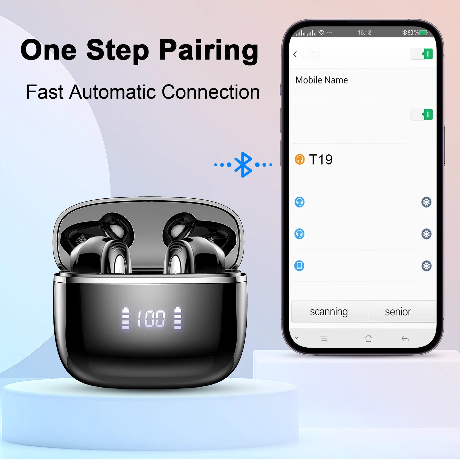 Bluetooth Wireless Earbuds
